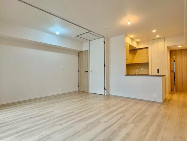 パークシティ高田馬場3階のキッチン|コンパクトなキッチンで掃除もラクラク