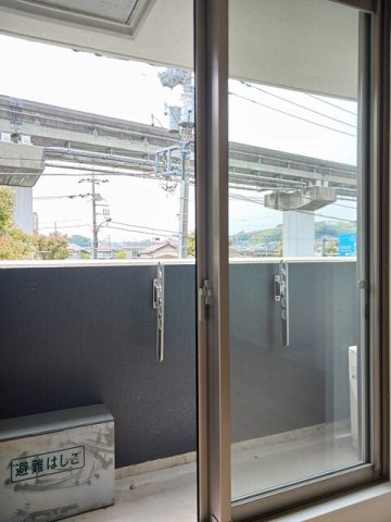 メゾン　ラフォーレのバルコニー|落ち着いた時間を過ごせるバルコニーです