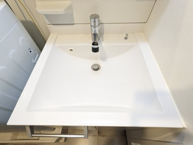 リーガランド目黒の洗面所|脱衣スペースもあります