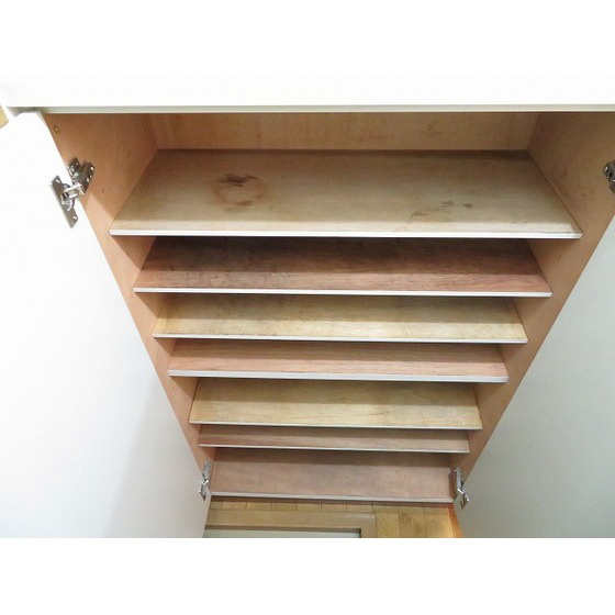 エステートロイヤル８号棟の玄関|シューズボックス