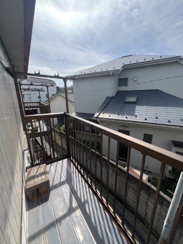 シティハイムクラハシのバルコニー|広々としたバルコニーです