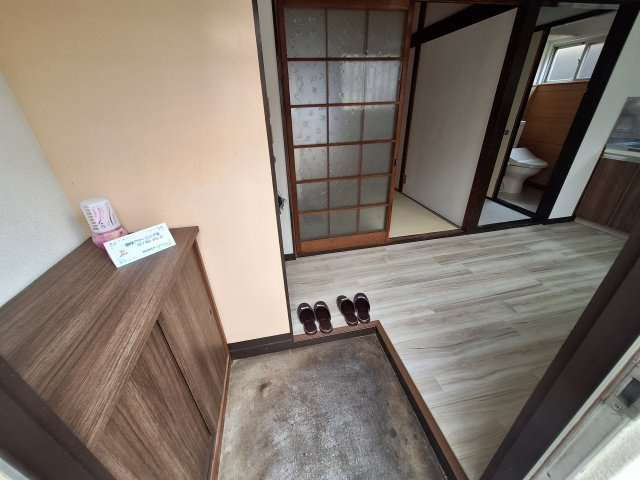 第2ハイツ春野の玄関|毎日通る玄関はこちらです