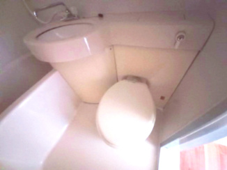 三恵ハウスBのトイレ|トイレもきれいです