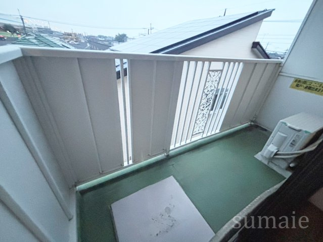 桜丘ローズマンションのバルコニー|バルコニーです！