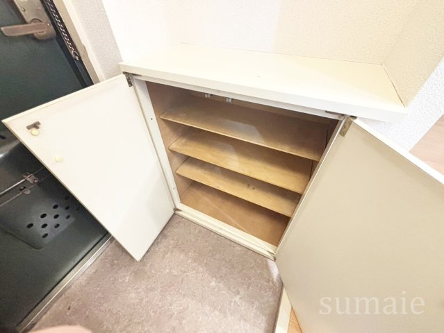 桜丘ローズマンションの収納|シューズボックス付きです！