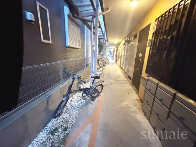 桜丘ローズマンションのロビー|共用スペースです。