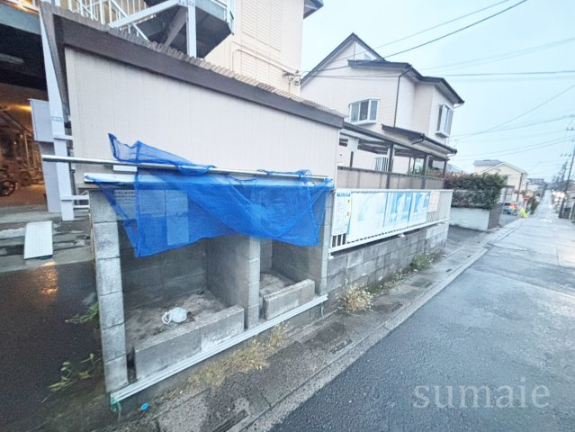 桜丘ローズマンションのその他共用部分|敷地内ゴミ置き場です。