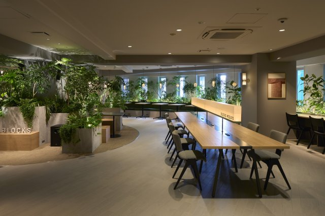 エムジー目黒駅前のロビー|建物の内部です