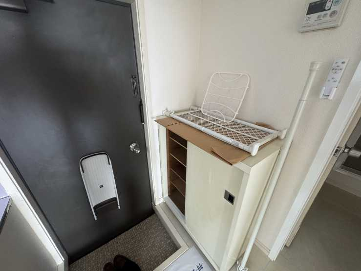 ホワイトハイムタナカのバルコニー|お洗濯にも便利なバルコニー付き