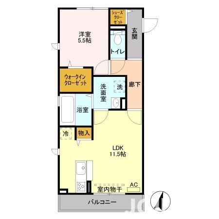 アヴニール シャトーの間取り