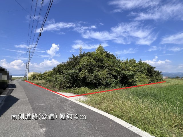 【前面道路含む現地写真】 | 南国市立田