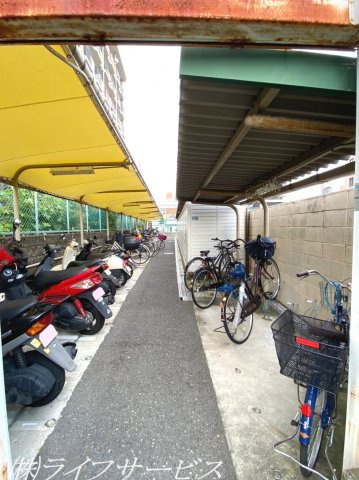 【駐輪場】 | 三国ハイツ | 駐輪場・バイク置場