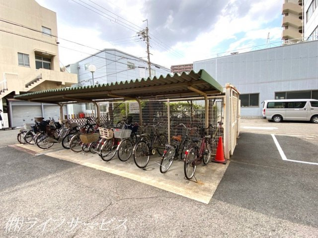【駐輪場】 | 三国ハイツ | 駐輪場