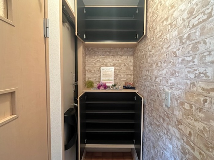 フルーレの収納|シューズボックス