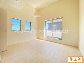 【内観：施工例】 | 大和市福田　新築一戸建て　全2棟/今回販売1棟（1号棟） | 同施工会社施工例写真（洋室）