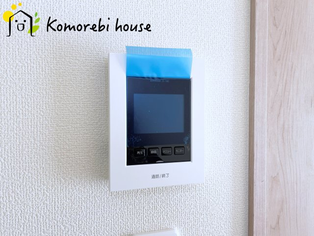 さいたま市北区吉野町2丁目191番　新築一戸建て　ハートフルタウン　Aの防犯設備|来客時も画面で確認できる安心のTVモニターフォン。録画機能も付いているの安心。忙しい毎日をしっかりサポートします。