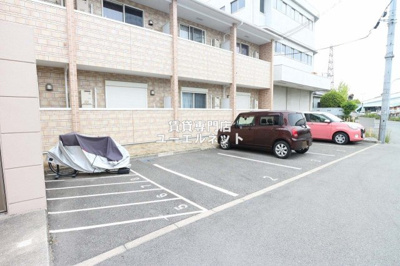 【駐車場】 | ドリーム浜 | 敷地内駐車場あり◎