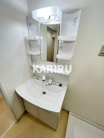 リベラルパレス城東A棟の洗面所|同物件別部屋の写真です