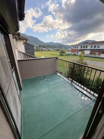 糸島市高祖　中古一戸建　のバルコニー