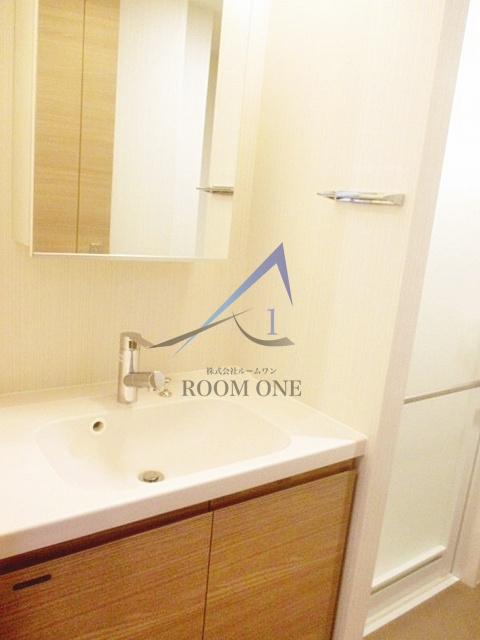 クレイシア日本橋水天宮前の洗面所|洗面台です。