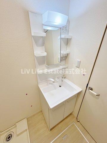 トレーヴォの洗面所