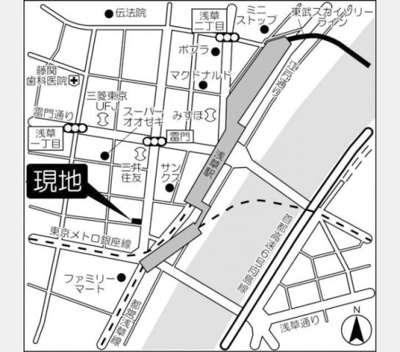 【地図】 | コモドール雷門