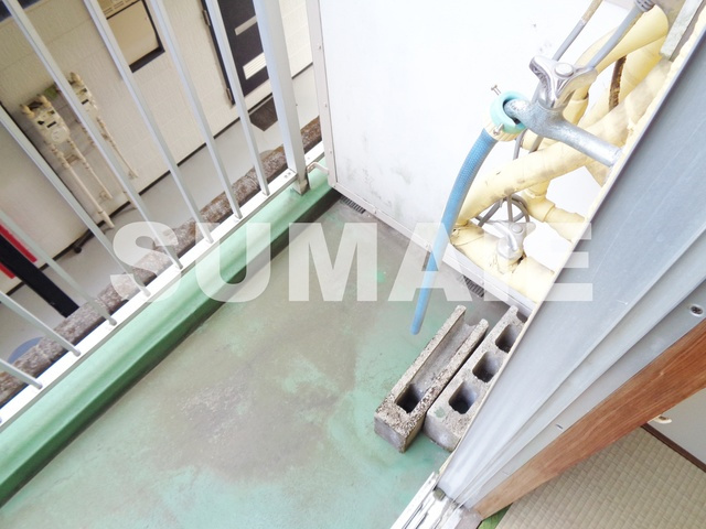 長谷川ハイムの設備|室外洗濯機置き場です☆