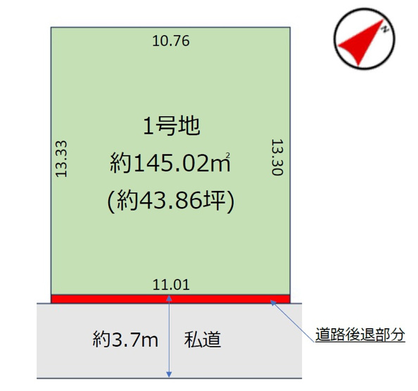 【土地図】 | 船橋市三咲12期