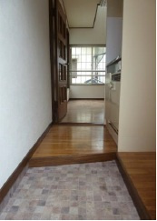 ハイムプリマヴェーラ栗原の玄関