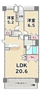 【間取り】 | エスリード四条大宮