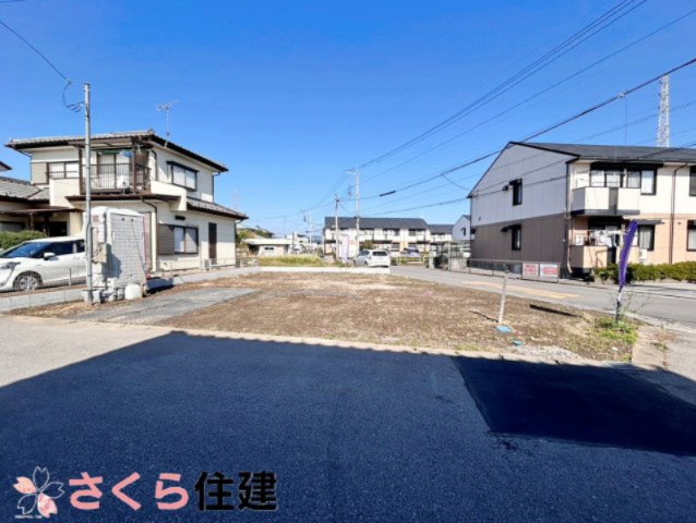 リガーレ宇都宮市駒生町14期の外観|日当たり良好の立地。南側から撮影したお写真になります。