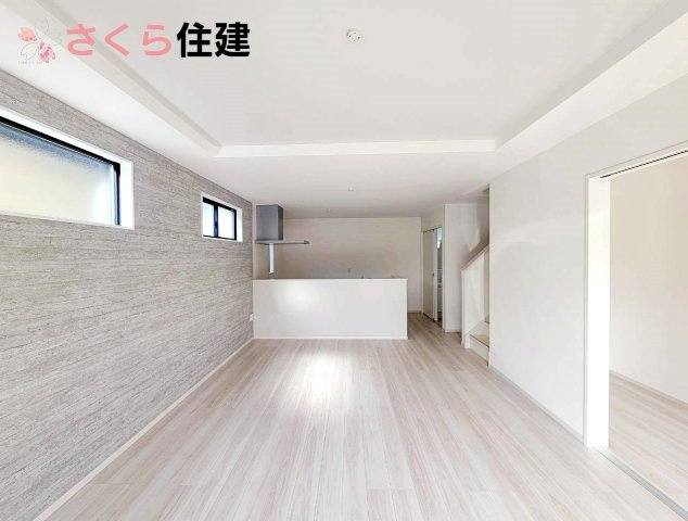 リガーレ宇都宮市駒生町14期の居間・リビング|17.5帖のLDK