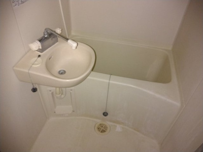 【浴室】 | レオパレスＳＴＡＲ　ＲＩＮＧ | シングルレバー設置