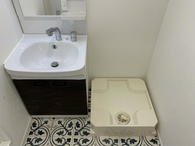 ソルナクレイシア笹塚の洗面所