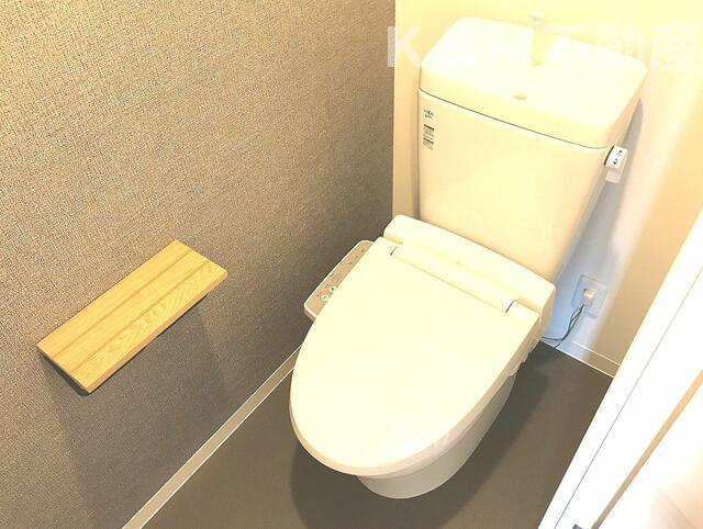 ルレーブ南柏のトイレ|ゆったりとした空間のトイレです