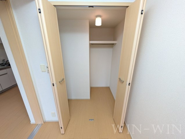 アンソレイユ北原 Ⅱの収納|イメージ（同建物内別部屋の写真です）