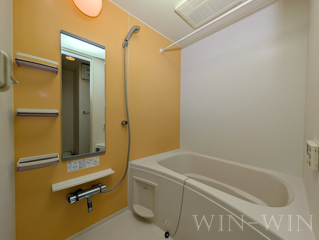 アンソレイユ北原 Ⅱの浴室|イメージ（同建物内別部屋の写真です）