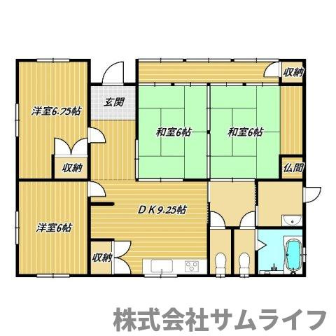 【間取り】 | 赤坂平家4DK