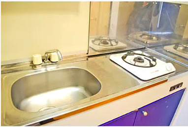 中央区新川２丁目の賃貸マンションのキッチン