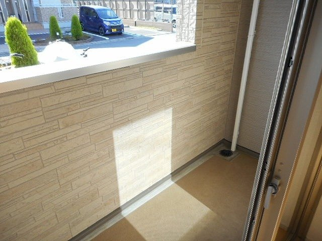 メゾンドクレールのバルコニー