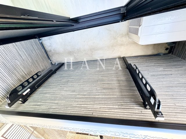 クラウンパレスのバルコニー