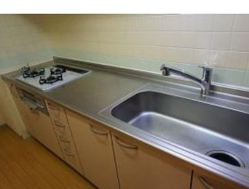 【キッチン】 | シュパール千代田 | コンパクトなキッチンで掃除もラクラク