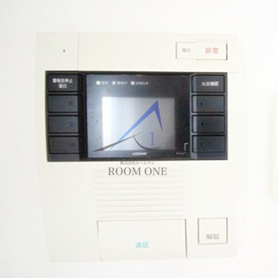 プレール・ドゥーク文京茗荷谷のセキュリティ|モニター付きインターホンです。