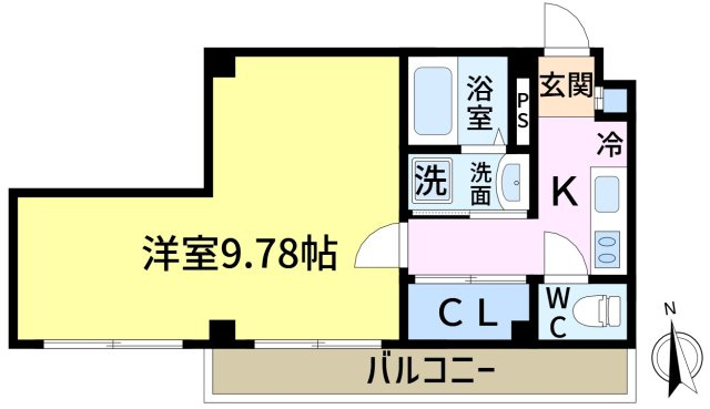 アンプルール フェール リリエンハイムⅡの間取り