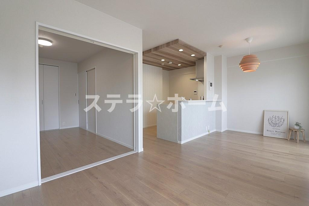 レックスコート都島の居間・リビング|リビングです