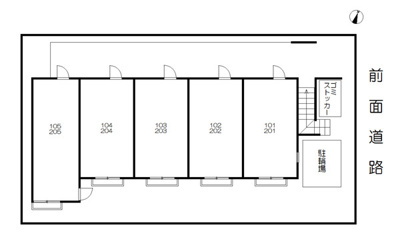 【区画図】 | エスペラールⅢ