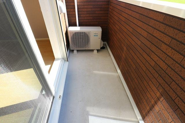 レーベン　ハイムのバルコニー