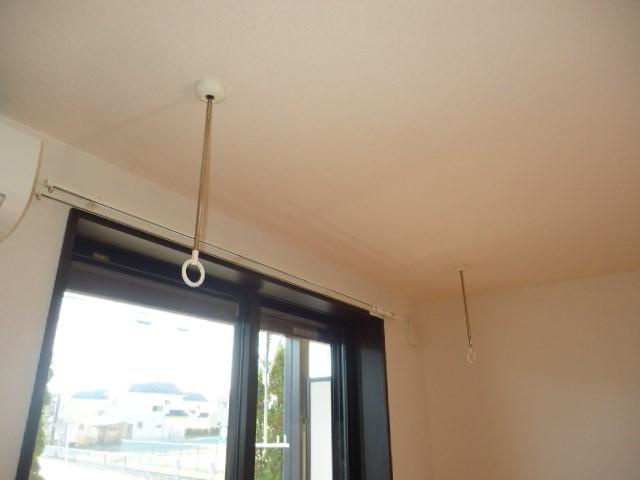 サザンクロスＢの設備|室内洗濯干し