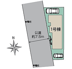 【区画図】 | 川口市前川４丁目　新築戸建
