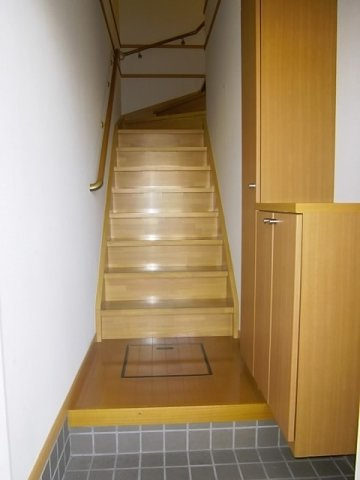 グリーンヒルズⅡの玄関